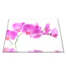Skleněné prkénko květy růžová orchidej