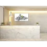 Obrazy do wellness šedý zen kámen