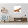 Obraz sklo čtvercový abstraktní cihlová vlna