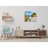 Relaxační obraz do interiéru písečná pláž Baltského moře